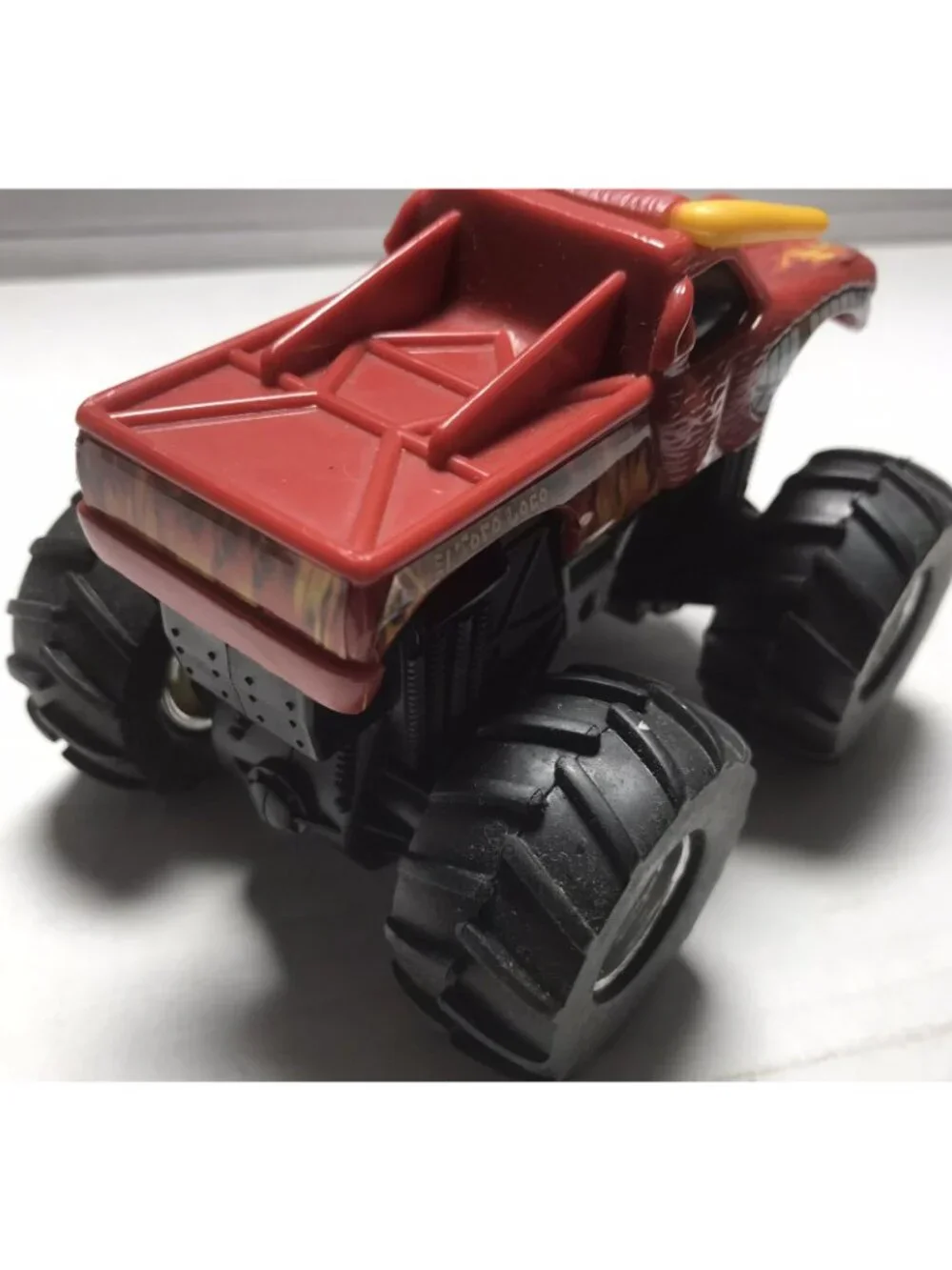 Vintage Hot Wheels Monster Jam Trucks El Toro Loco Plastic Lot Of 2